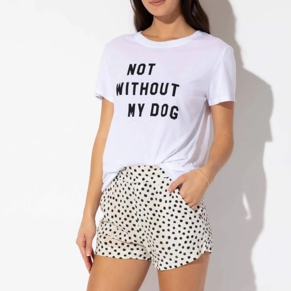 Sub Urban Riot Tee Shirt White Not Without My Dog - Picture 1 of 7